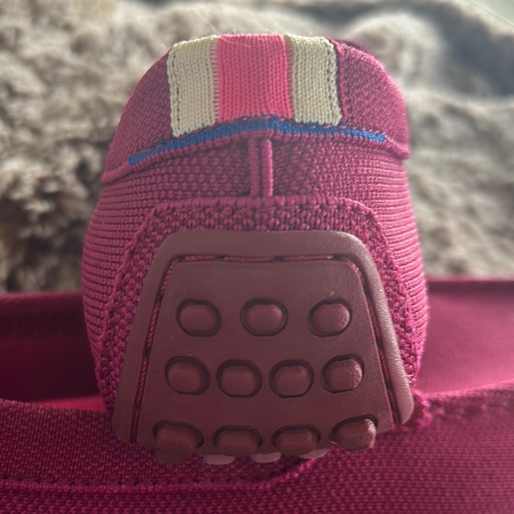Rothy's Raspberry Canvas Driving Loafers - Picture 14 of 15